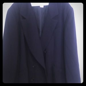 Three piece suit. Blazer, skirt and pants.